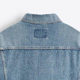 women's classic casual denim jacket