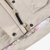 multi pocket waterproof warm and hooded outdoor jacket