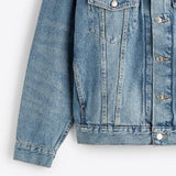 women's classic casual denim jacket