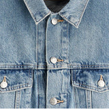 women's classic casual denim jacket