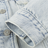 women's casual short denim jacket