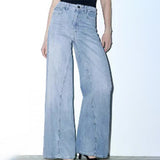 women's casual wide leg jeans